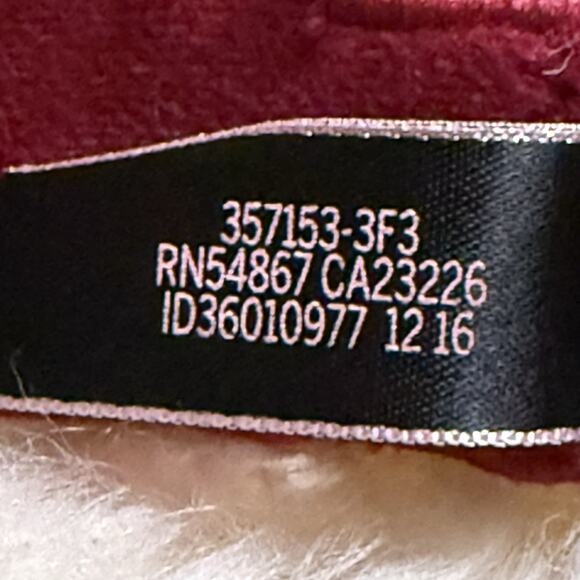 Victorias Secret Very Sexy Halter Keyhole Lace Bralette Burgundy Red Small - Picture 11 of 12